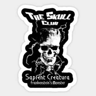 The Skull Club - Frankenstein's Monster Sticker